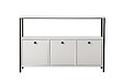 HABITAT ET JARDIN - Buffet en bois "Solace" - 120 x 30 x 77 cm - Blanc - vignette