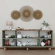 HABITAT ET JARDIN - Buffet en bois "Bohem" - 180 x 40 x 75 cm - Vert - vignette