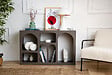 HABITAT ET JARDIN - Buffet en bois "Liva 120" - 120 x 37 x 74 cm - Gris anthracite - vignette
