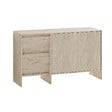 HABITAT ET JARDIN - Buffet en bois "Laris 130" - 130 x 44 x 82 cm - Travertin - vignette