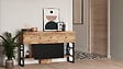 HABITAT ET JARDIN - Buffet en bois "Mel" - 140 x 43 x 84 cm - Beige - vignette