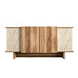 HABITAT ET JARDIN - Buffet en bois "Diana" - 180 x 40 x 81 cm - Travertin - vignette