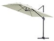 HABITAT ET JARDIN - Parasol déporté "Sun 3" - 3 x 3 m - Ecru - vignette