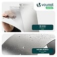 VOUNOT - Lot de 25 Bordure de jardin en métal galvanisé flexible 100x18cm - vignette