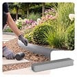VOUNOT - Lot de 5 Bordure de jardin en métal galvanisé flexible 100x13cm - vignette