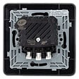 ZENITECH - Prise 2P+T 16A USB A + USB-C 2,4A complet - métal Noir brossé Kouro - Zenitech - vignette