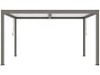 HABITAT ET JARDIN - Pergola bioclimatique avec led "Windsor premium" en aluminium 3 x 4 - Taupe - vignette