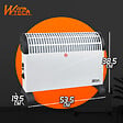 WARM TECH - Convecteur 2000W avec soufflerie - vignette