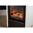 SAHARA - Poele à gaz 3.4KW Blanc et noir Chauffage d'appoint effet Feu Manhattan Sahara - vignette