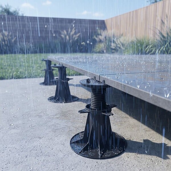 VERINDAL+ - Plot réglable terrasse dalle 160 à 260 mm - VERINDAL - Unité - large