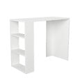 HABITAT ET JARDIN - Bureau en bois "Netenya" - 90 x 40 x 74 cm - Blanc - vignette