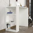 HABITAT ET JARDIN - Bureau en bois "Netenya" - 90 x 40 x 74 cm - Blanc - vignette