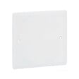 LEGRAND - Couvercle Batibox maçonnerie 80x80mm plastique Blanc - vignette