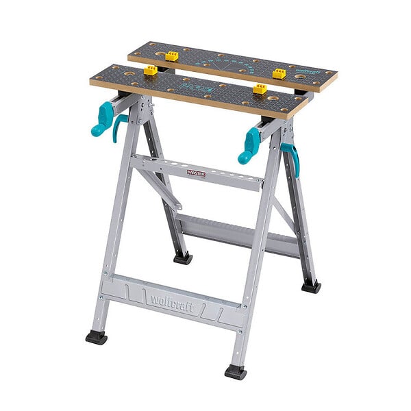 WOLFCRAFT - Établi de bricolage pliable - Acier - Master 200 - 180Kg - large