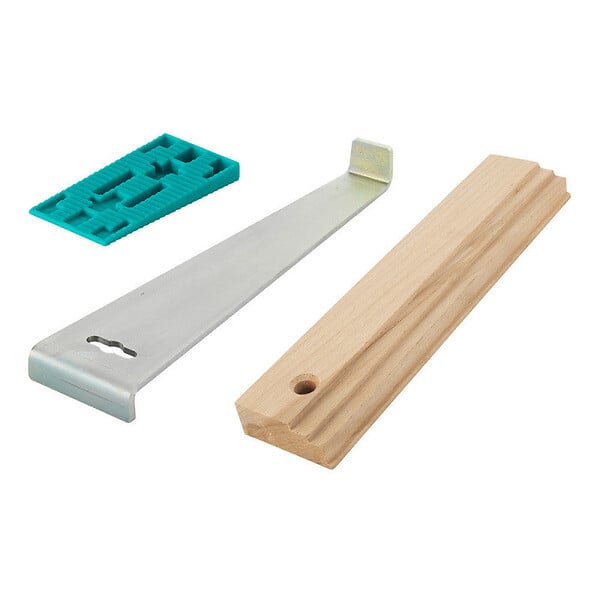 WOLFCRAFT - Kit de pose de sol stratifié - 22 pièces - large