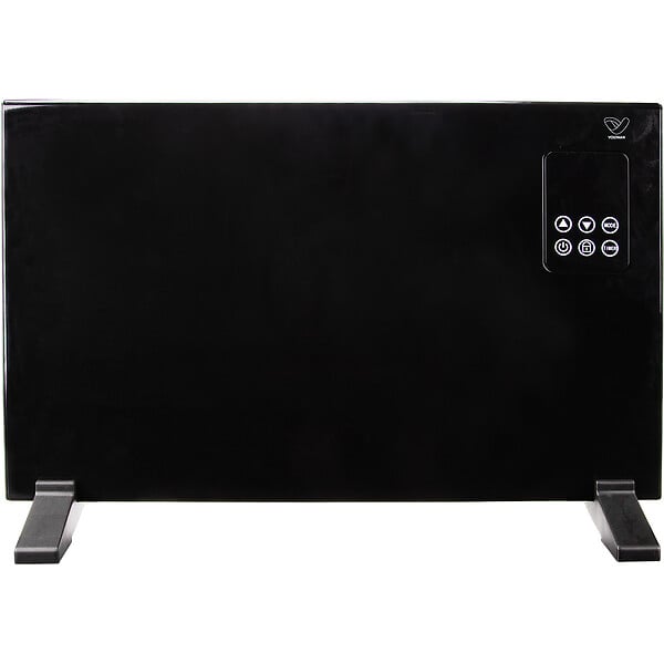 VOLTMAN - Radiateur électrique Alumia Connect - cœur aluminium 2000W - noir -Volman - large