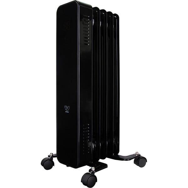 VOLTMAN - Radiateur mobile bain d'huile CosyOil 1000W - façade verre trempé - Voltman - large