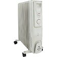 VOLTMAN - Radiateur mobile bain d'huile Mobioil 1500W - 3 niveaux de chauffe - blanc - Voltman - vignette