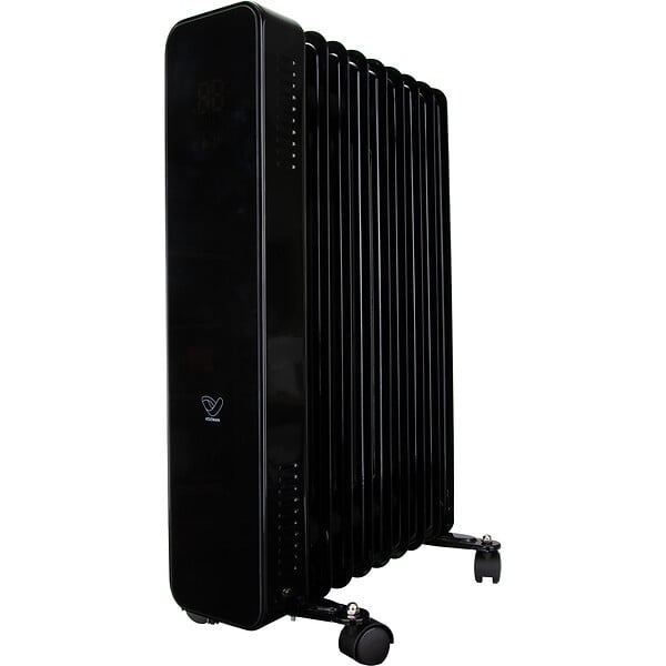 VOLTMAN - Radiateur mobile bain d'huile CosyOil 2000W - façade verre trempé - Voltman - large