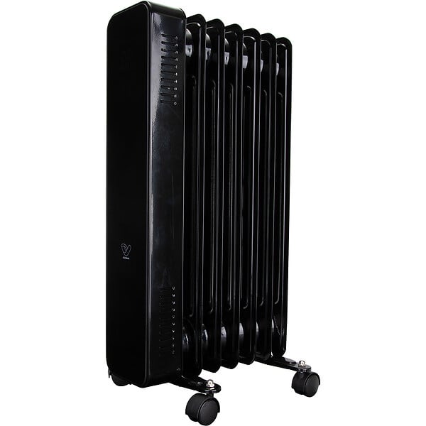 VOLTMAN - Radiateur mobile bain d'huile CosyOil 1500W - façade verre trempé - Voltman - large