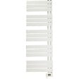 VOLTMAN - Sèche serviette aluminium - 500W - blanc - barres plates en "E" - Voltman - vignette