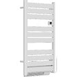 VOLTMAN - Sèche serviette aluminium 500 + 1000W + soufflerie - barres plates - blanc - Voltman - vignette