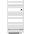 VOLTMAN - Sèche serviette aluminium 500 + 1000W + soufflerie - barres plates - blanc - Voltman - vignette