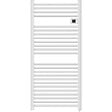 VOLTMAN - Sèche serviette aluminium 750W barres rondes - blanc - Voltman - vignette