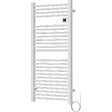 VOLTMAN - Sèche serviette aluminium 750W barres rondes - blanc - Voltman - vignette