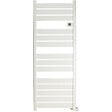 VOLTMAN - Sèche serviette aluminium 750W barres plates - blanc - Voltman - vignette
