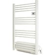 VOLTMAN - Sèche serviette aluminium 500 + 1000W + soufflerie - barres rondes - blanc - Voltman - vignette