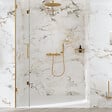 VILLEROY ET BOCH - Flexible de douche  Universal 120 cm Or brossé - vignette