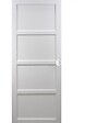 GD MENUISERIES - Porte Coulissante Tamera blanc H204 x L63 cm, Coquilles blanc - vignette