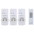 ZENITECH - Pack de 6 prises télécommandées - Blanc - Zenitech - vignette