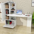 HABITAT ET JARDIN - Bureau en bois "Domingos" - 149 x 61 x 73 cm - Blanc - vignette