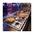 INTEC - Plaque de cuisson gaz 4 feux 8000W Réchaud à gaz portable Blanc Gaz Butane ou Propane Bruleurs grille Fonte amovibles INTEC - vignette