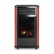 SAHARA - Pack 2 Poêles à gaz 3.4KW Manhattan Rouge Effet feu de bois 3 niveaux de chauffe 40-80m2 Sahara - vignette