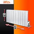 WARM TECH - Radiateur a inertie fluide 2000W 12 éléments - vignette