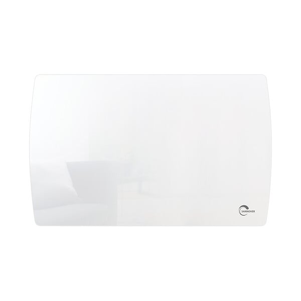 SANNOVER - Radiateur Electrique Mural en Verre Sorimo NF 1500 W Blanc Sannover - large