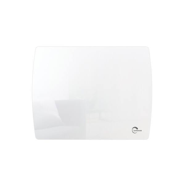 SANNOVER - Radiateur Electrique Mural en Verre Sorimo NF Sannover 1000 W Blanc - large