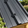 MCCOVER - Kit 50 fixations pour plaque acier nervurée 900/25 Gris anthracite RAL 7016, Unités - 50 pièces - vignette