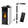 EMAFLAM - Poêle à granulés Étanche EMMA 15 kW + kit conduit ventouse - - vignette