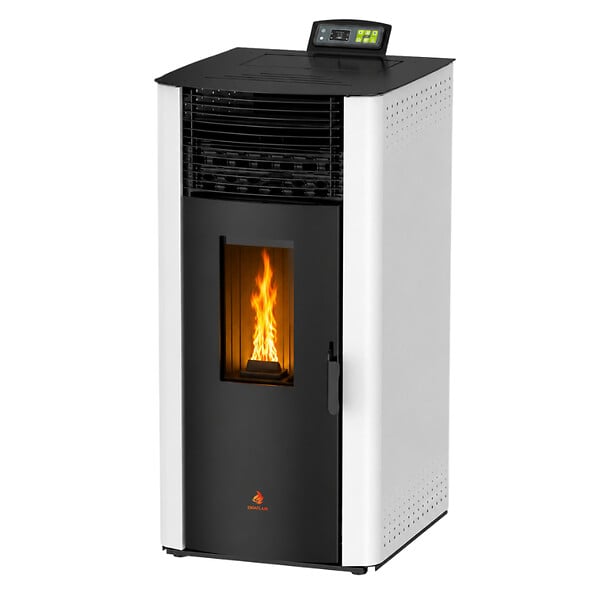 EMAFLAM - Poêle à granulés Étanche EMMA 15 kW + kit conduit ventouse - - large