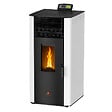 EMAFLAM - Poêle à granulés Étanche EMMA 15 kW + kit conduit ventouse - - vignette