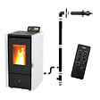EMAFLAM - Poêle à granulés Étanche EMMA 6 kW + kit conduit ventouse - - vignette