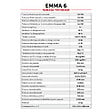 EMAFLAM - Poêle à granulés Étanche EMMA 6 kW + kit conduit ventouse - - vignette