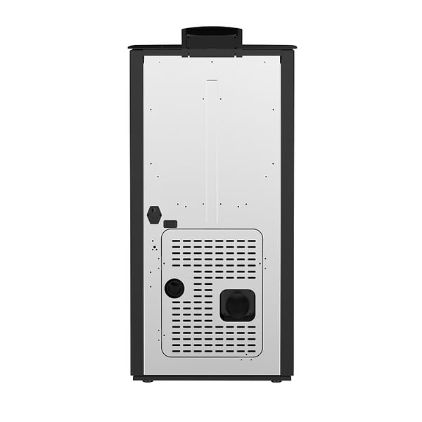 EMAFLAM - Poêle à granulés Étanche EMMA 15 kW + kit conduit ventouse - - large