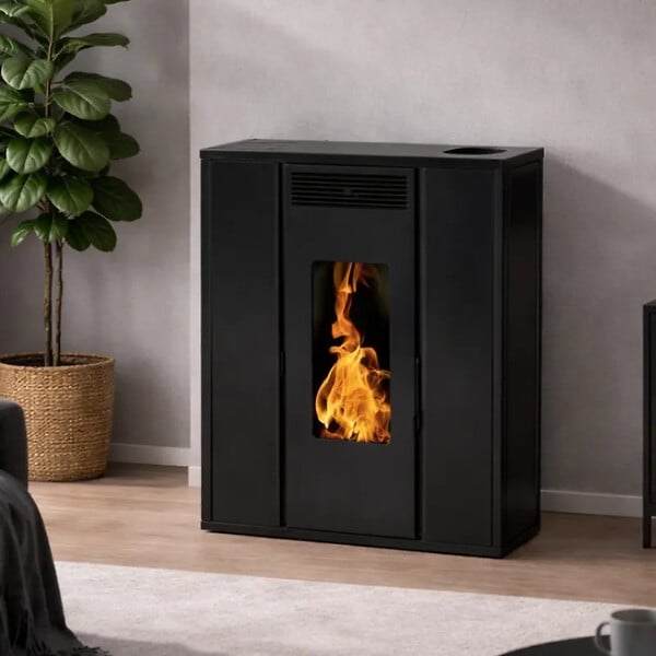 EMAFLAM - Poêle à granulés TESSA 10 kW Etanche Concentrique - - large