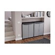 EDM - Armoire 2 portes EDM JLINE68 - avec étagère - 68x85x37,5cm - 75022 - vignette