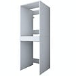 HABITAT ET JARDIN - Meuble pour machine à laver en bois "Dorma" - 66 x 65 x 189 cm - Blanc - vignette